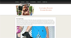 Desktop Screenshot of cantabriaecs.com